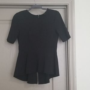 Bcbgmaxazria peplum top